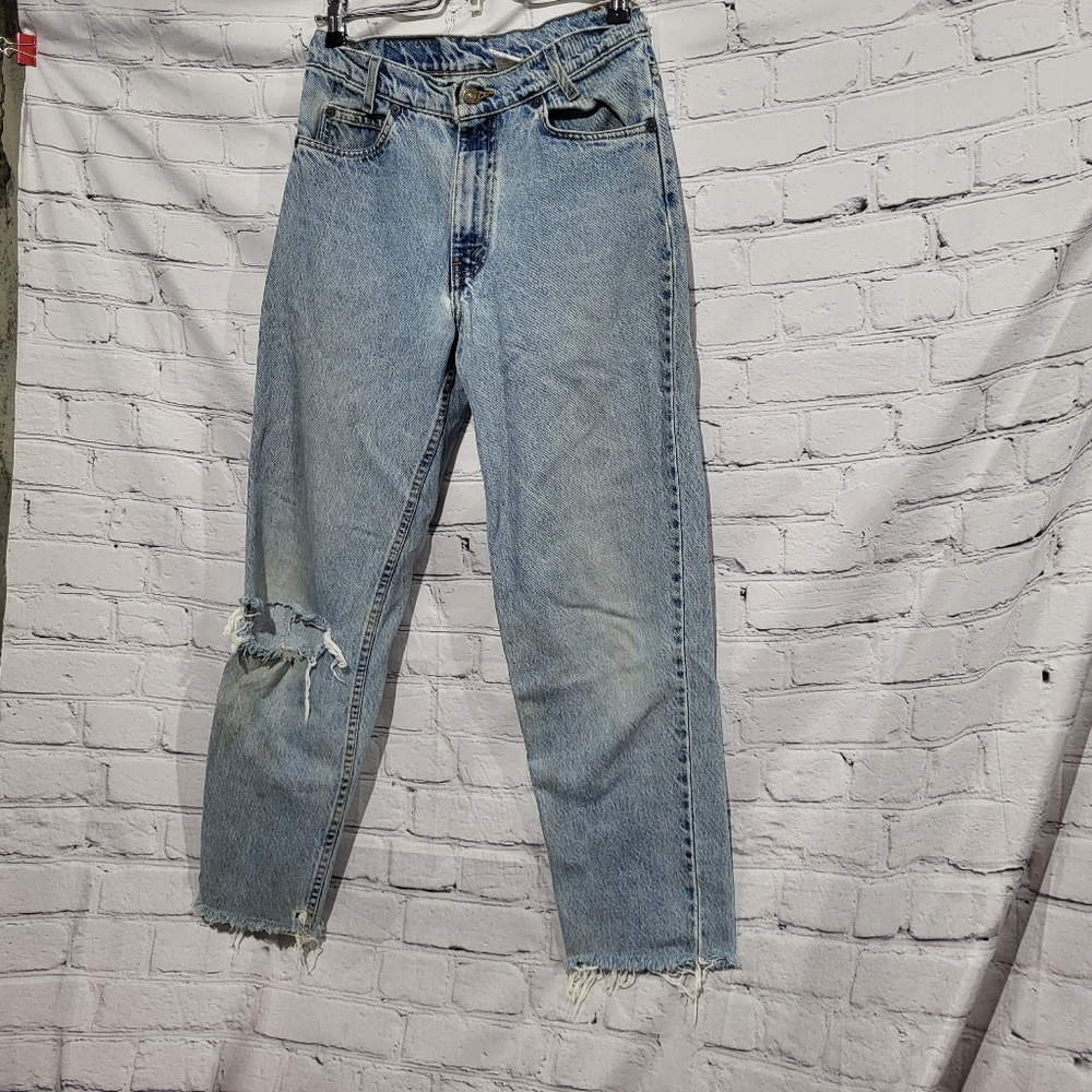 Vintage Levi's 550 Orange Tab Jeans Men's Size 28x30 Made in mexico - Picture 9 of 9